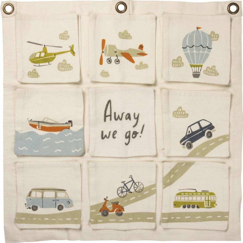 Away We Go - Hanging Storage Bag